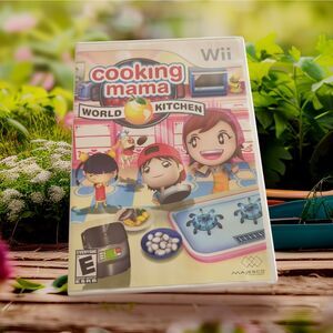 Cooking Mama World Kitchen Nintendo Wii 2008 Complete Mini Games Cookies Pancake